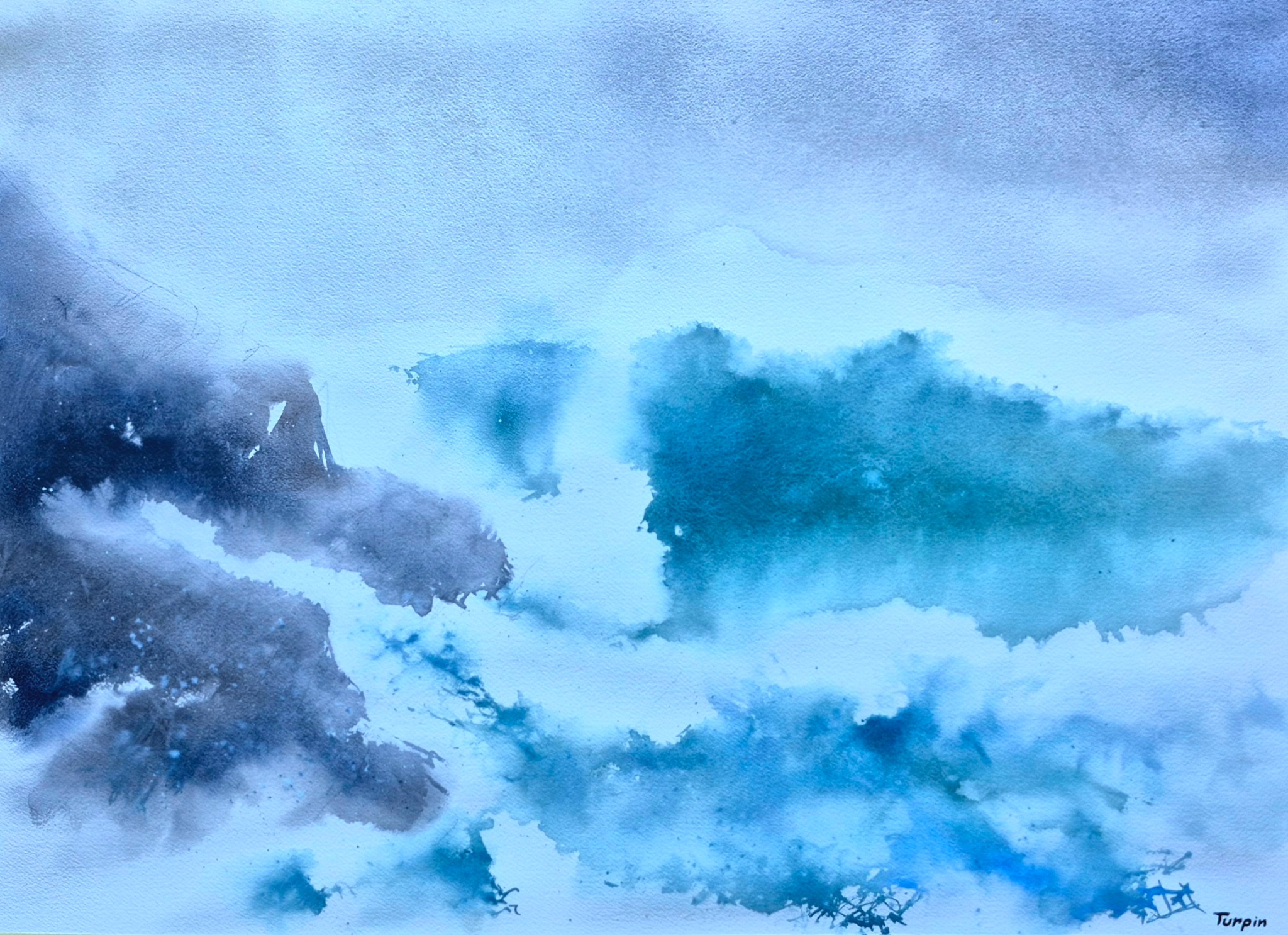 Peindre — aquarelle originale