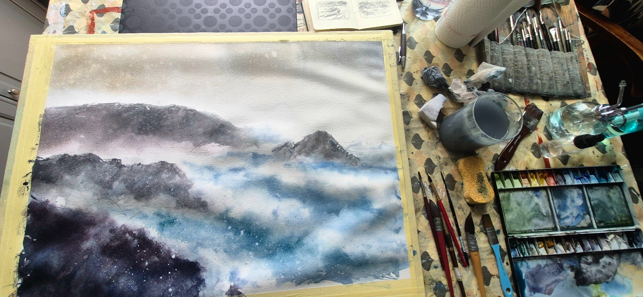 L’œuvre s’approfondit et trouve sa forme.