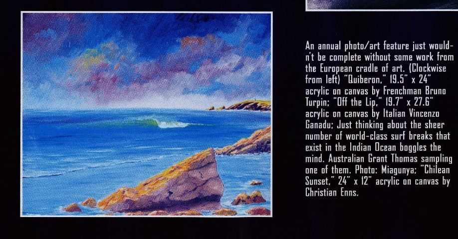 Longboard Magazine — Édition annuelle Surf Art — document original