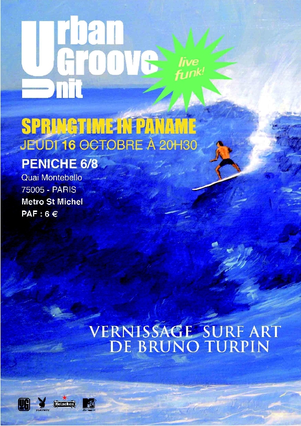 Urban Groove Unit — Péniche 6/8 — document original