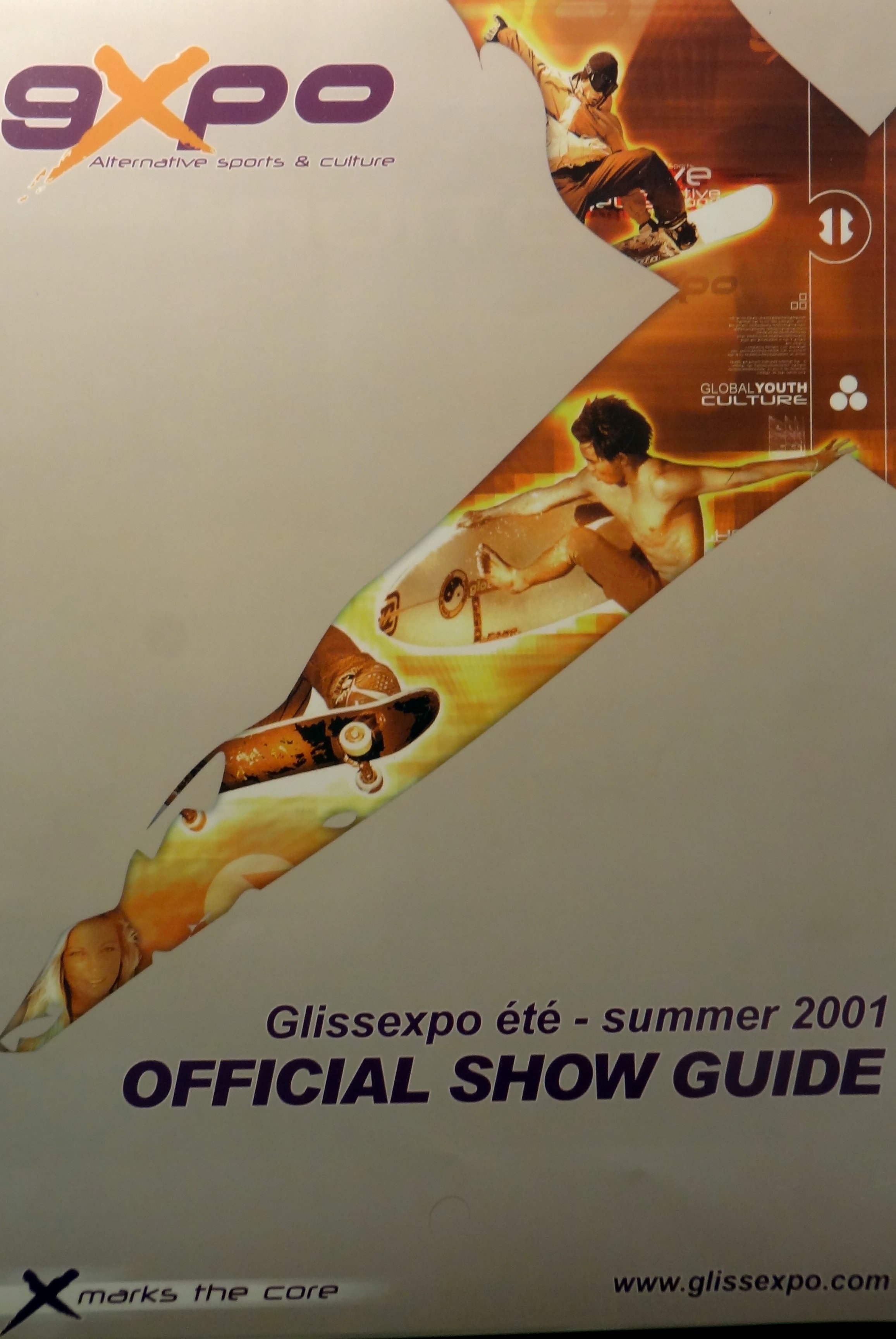 GLISSEXPO 2001 — Salon international de la glisse — document original
